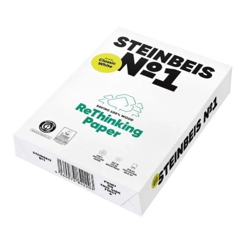 STEINBEIS ISO 70 A4 másolópapír, újrahasznosított, 80g, 500 lapos