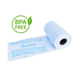   57/40 hőpapírszalag bankkártya terminálokba, BPA mentes, 17 méter